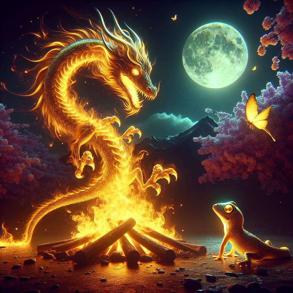 Fire🔥Dragon Emerging