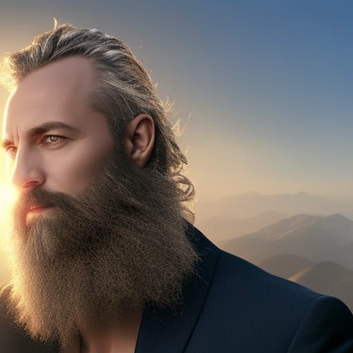 Beard man