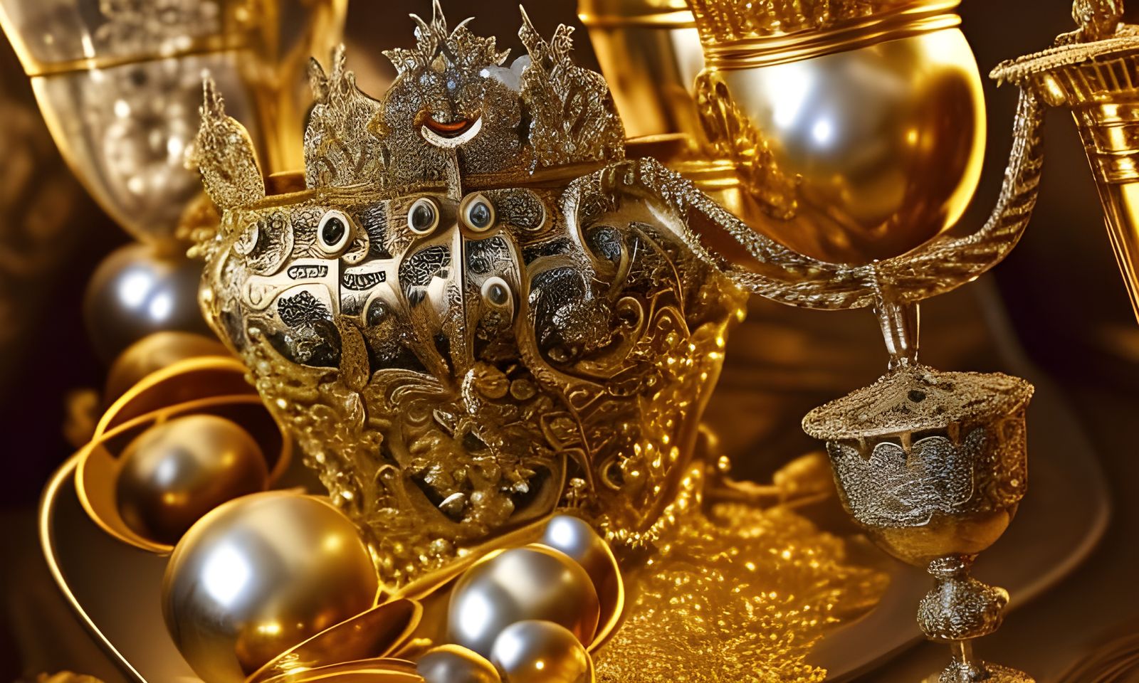 Pirate's cursed treasure   by @adrian