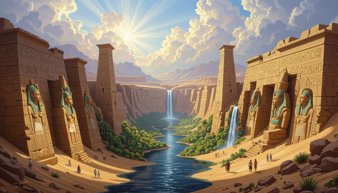 Lost Cities: ColorART, colorful, landscape, fantasy, filigree, surreal, super detailed, soft lighting, realistic, high quality, detail, prof...