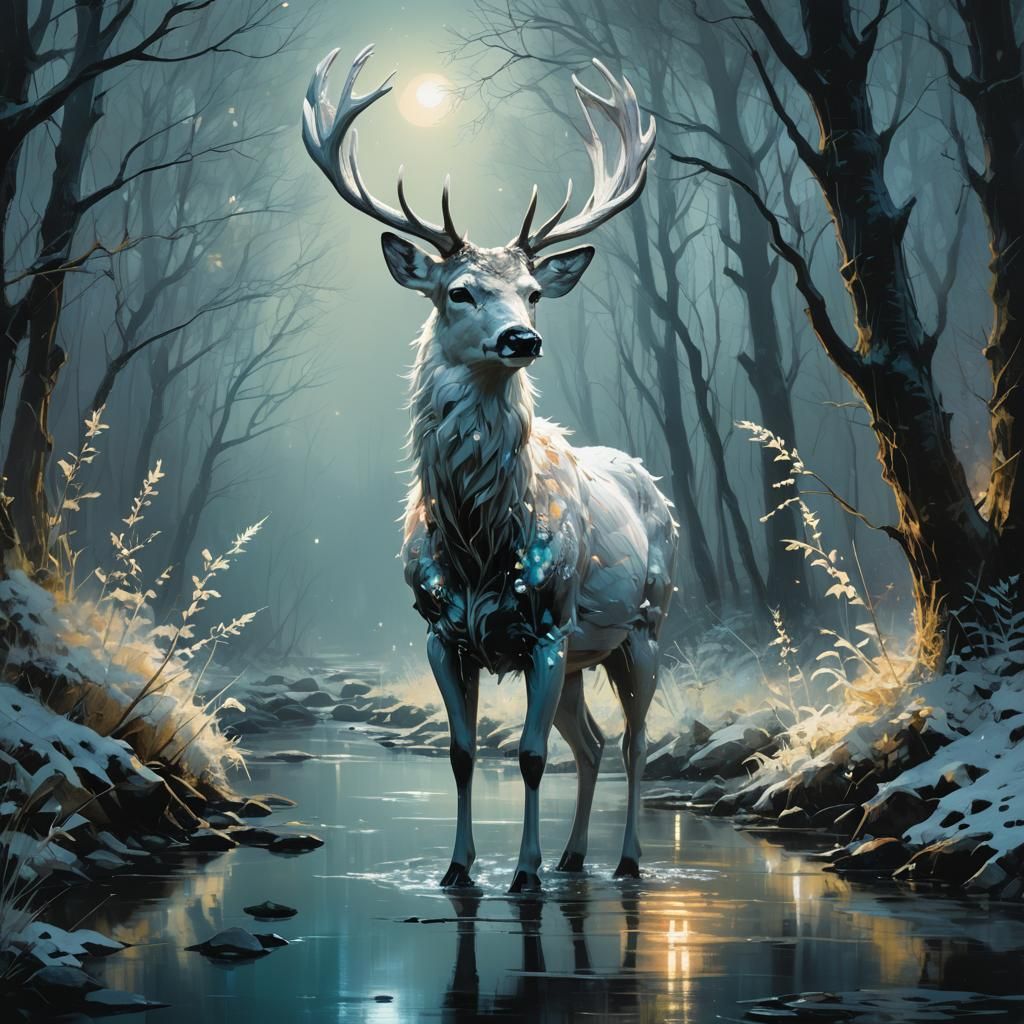an ice buck