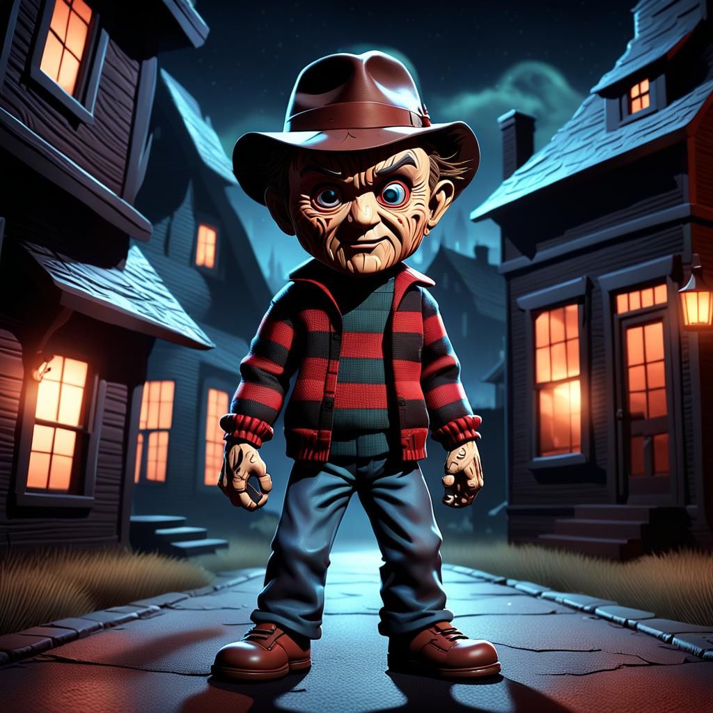 Freddy Kruger - AI Generated Artwork - NightCafe Creator