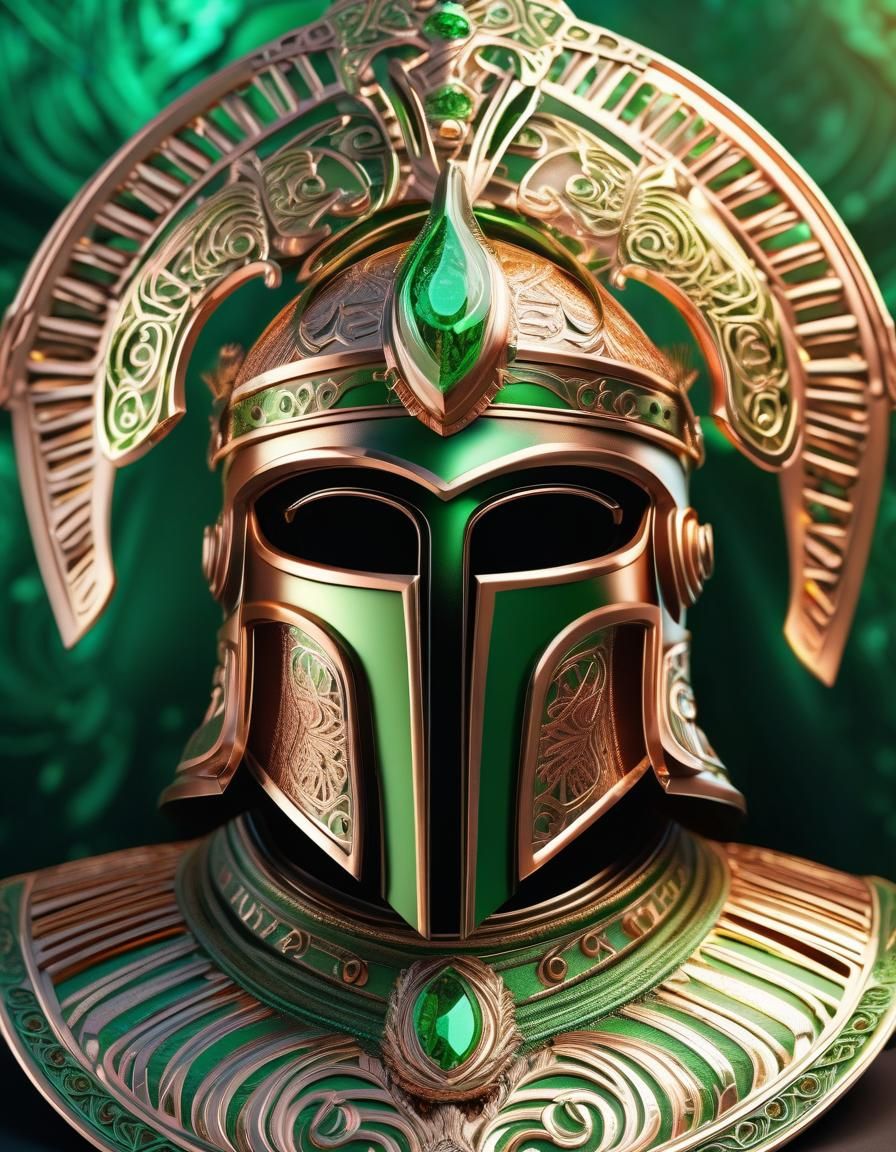 Greek Elf warrior helmet