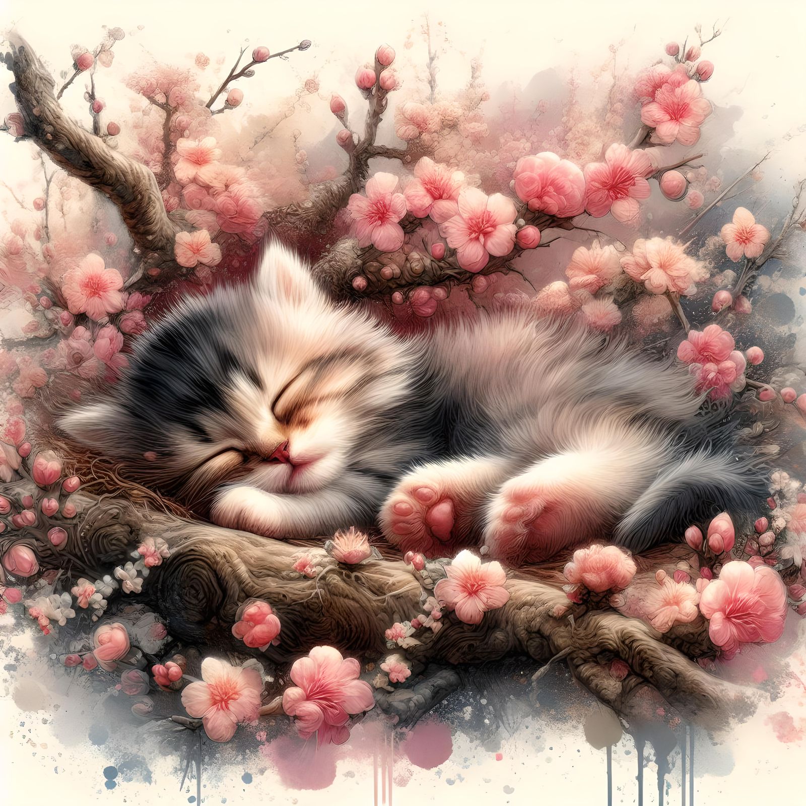 Sleeping Kitty