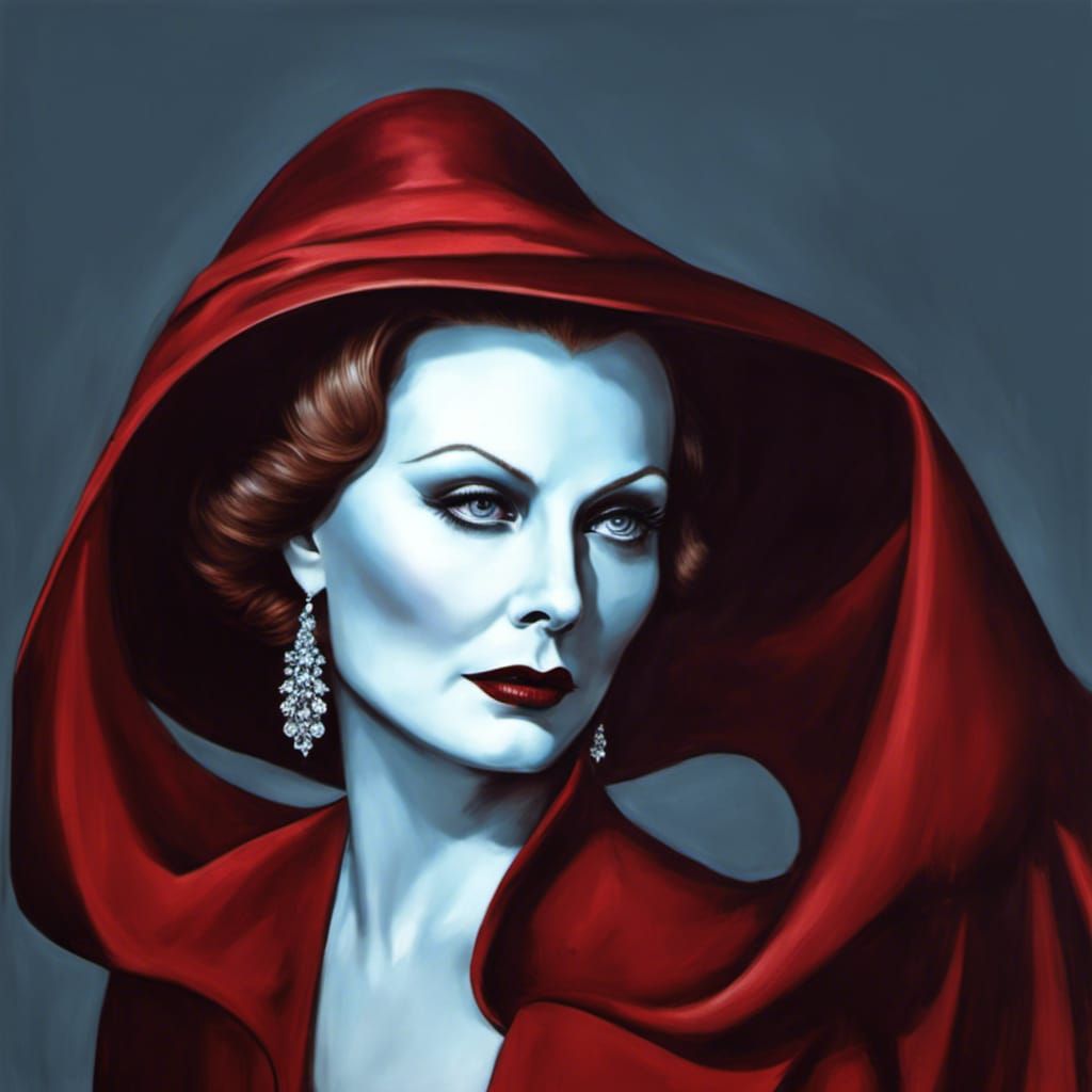 An everlasting legend - Greta Garbo - AI Generated Artwork - NightCafe ...