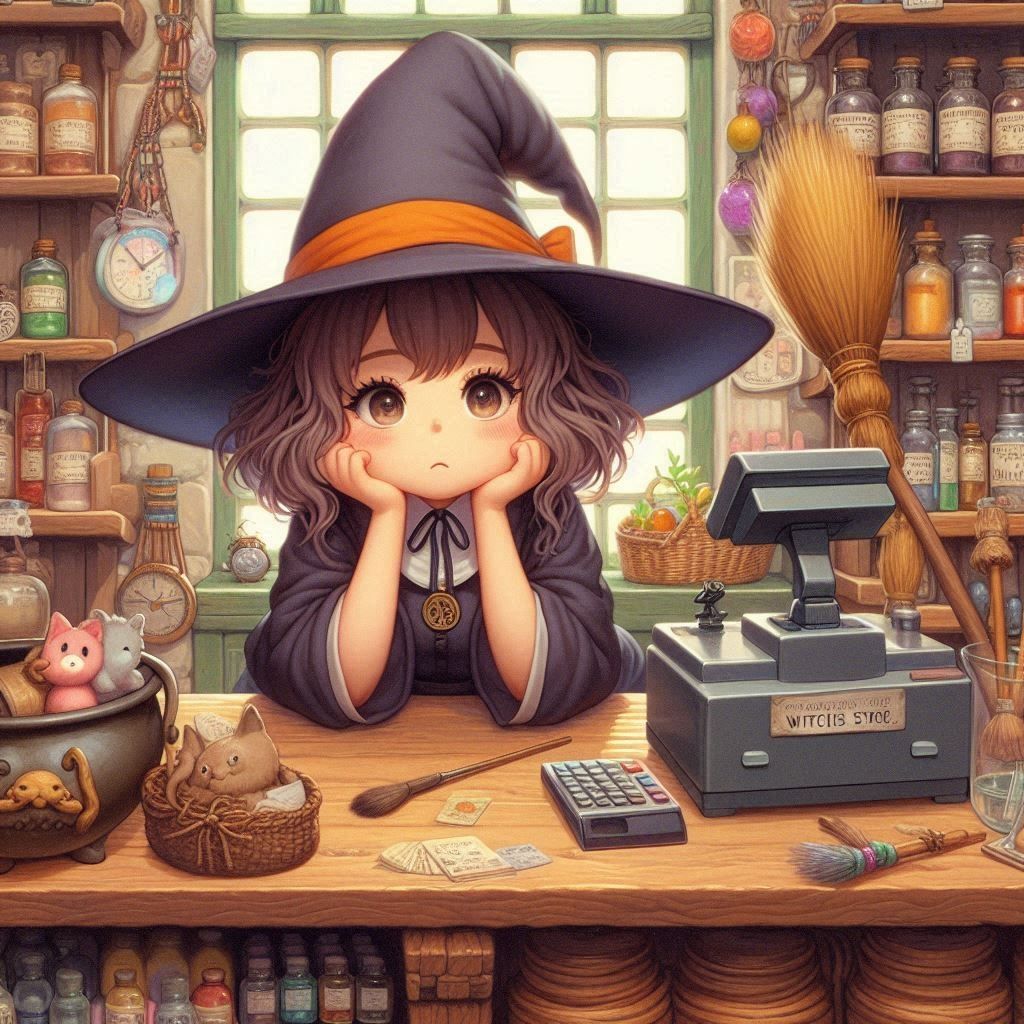 waiting for customers