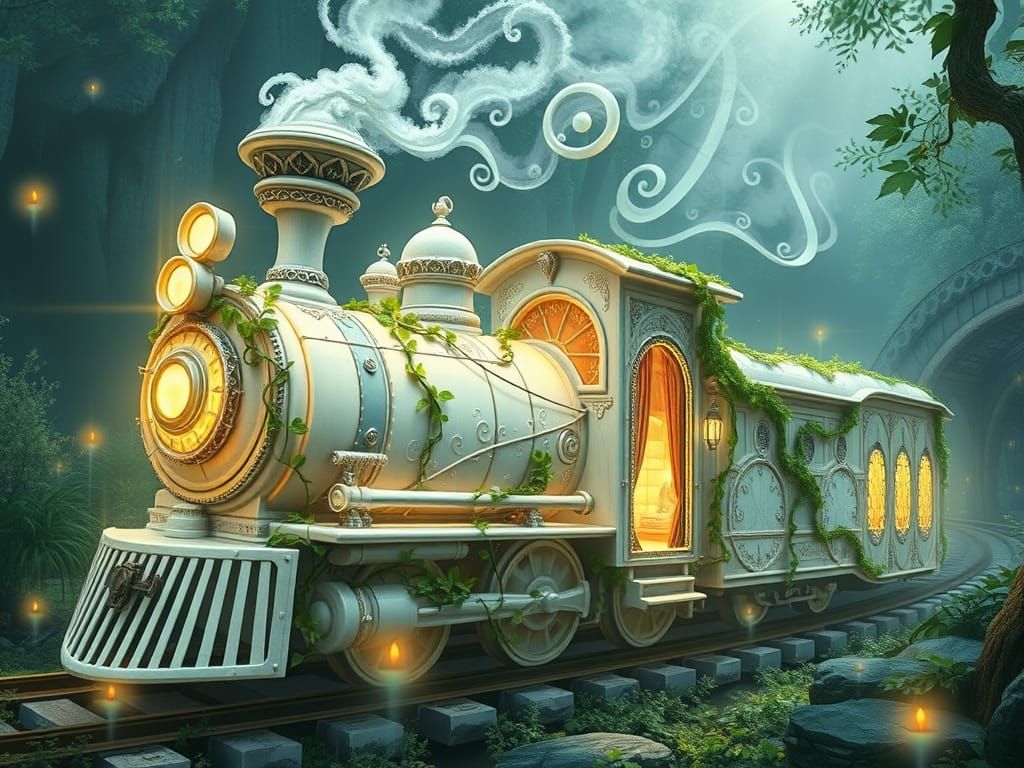All aboard the soul train. Safe journey to the afterlife.  by @IAD_88