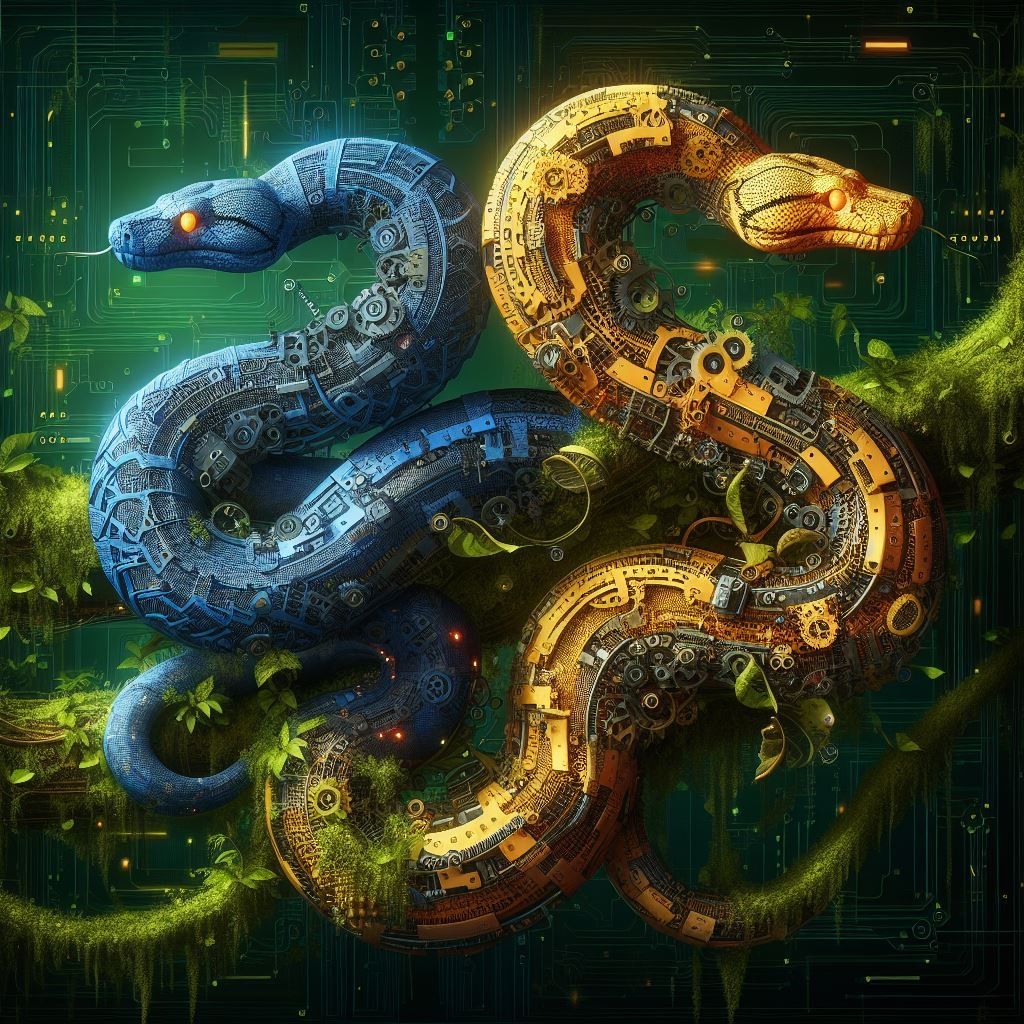 Python code - AI Generated Artwork - NightCafe Creator
