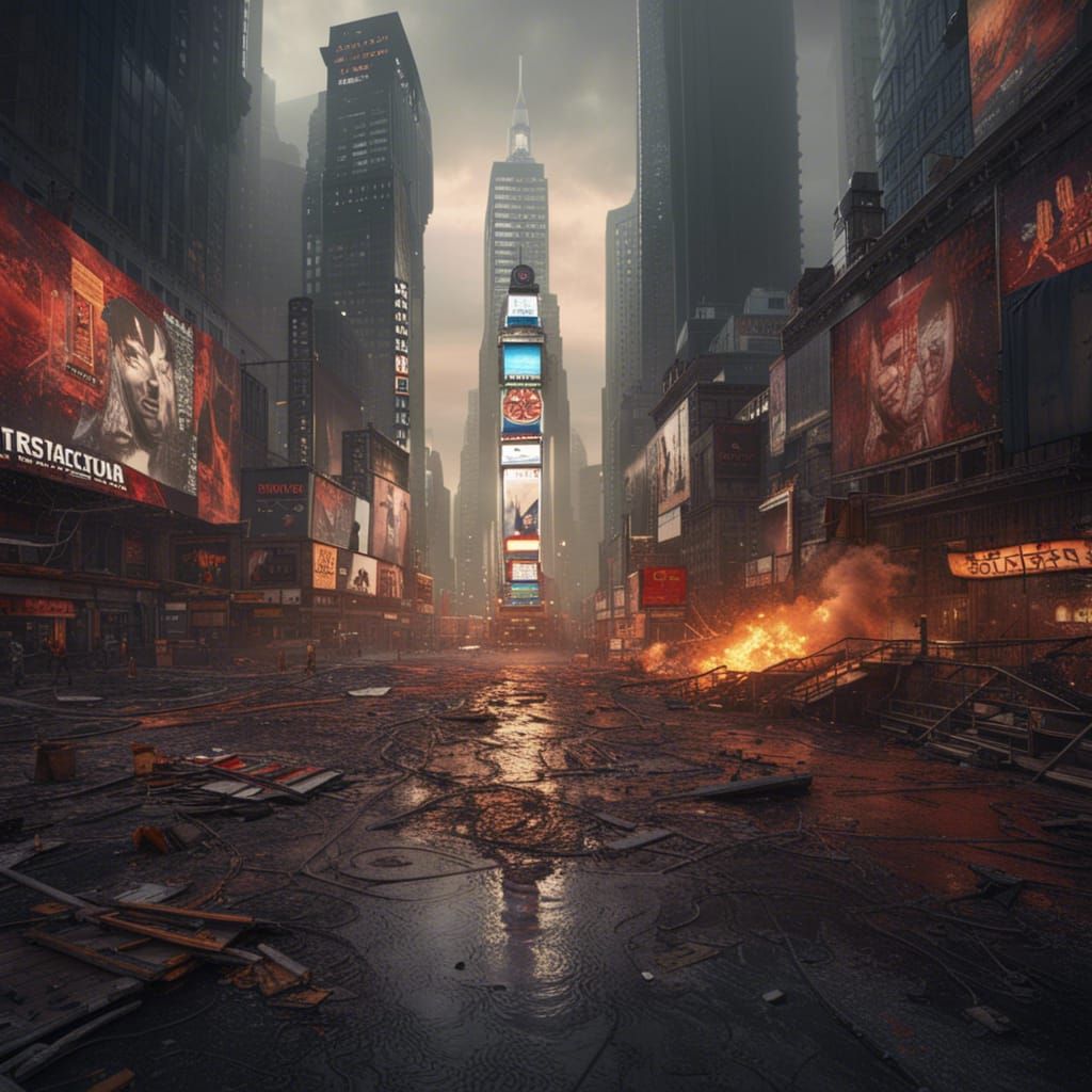 Times Square lost and abandoned