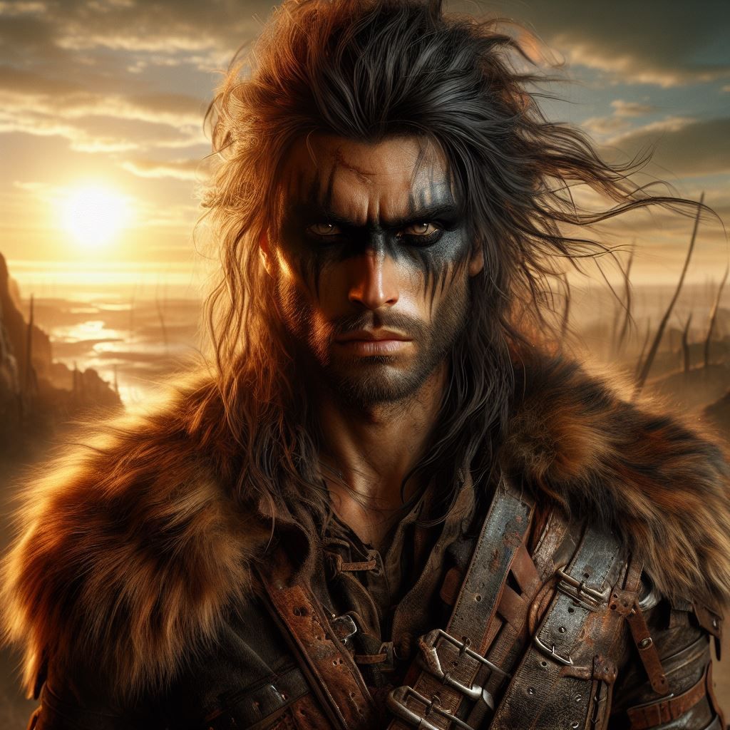 World in "Mad Max" style