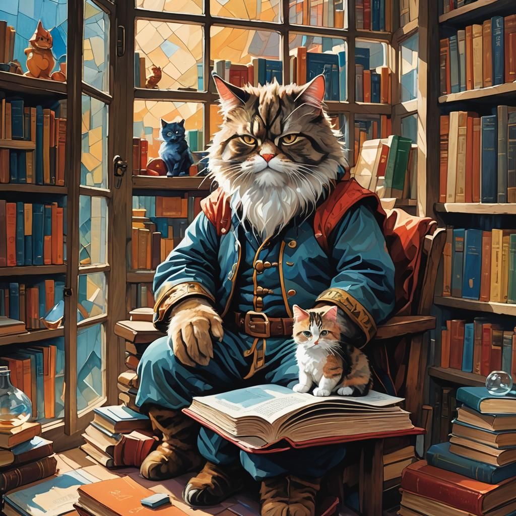 The cat's cat