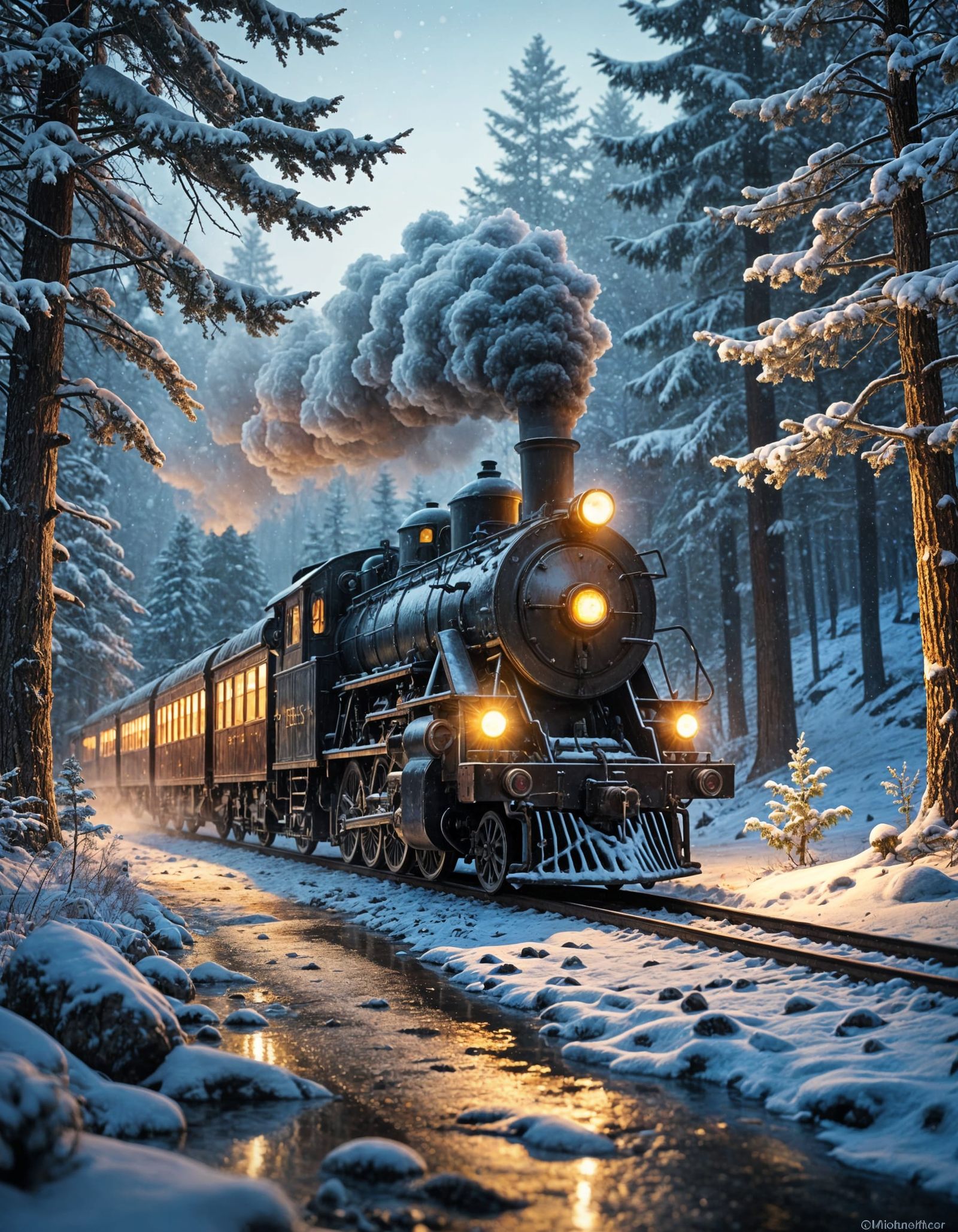 Midnight Express to Winter  by @BERSERKIR