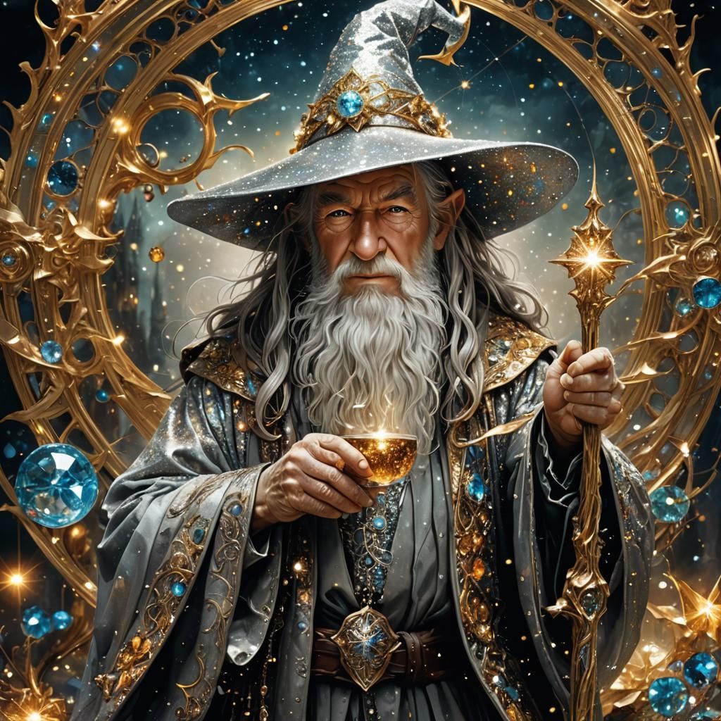 Gandalf the Sparkling   by @Ethereal Spirit