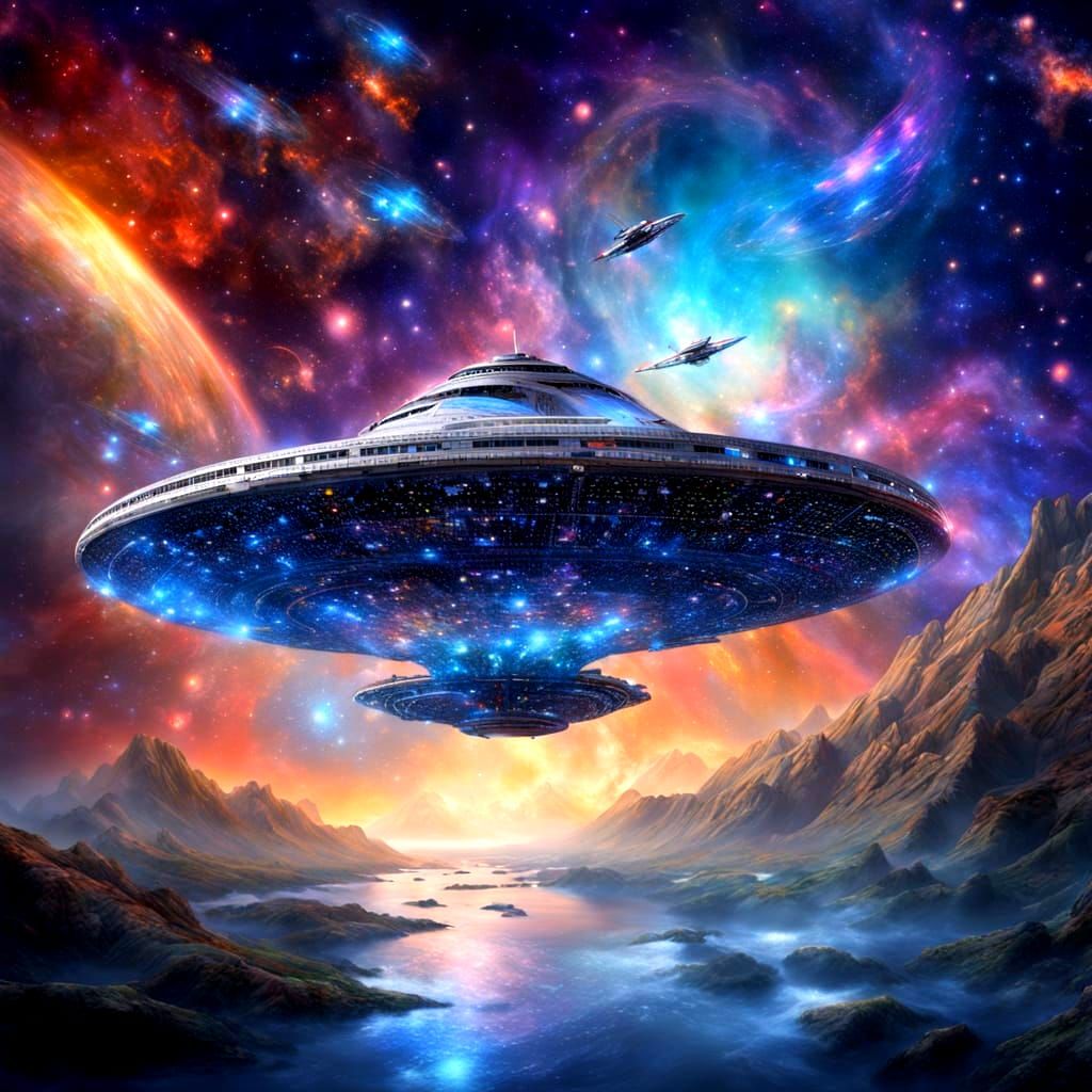 Journey Through The Stars   by @Happy Jack