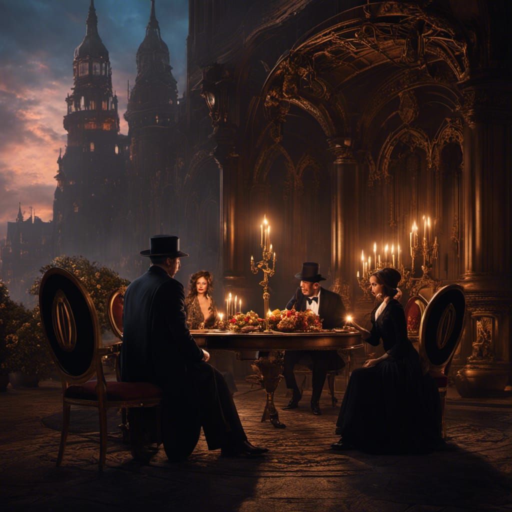 Candlelit dinner   by @James