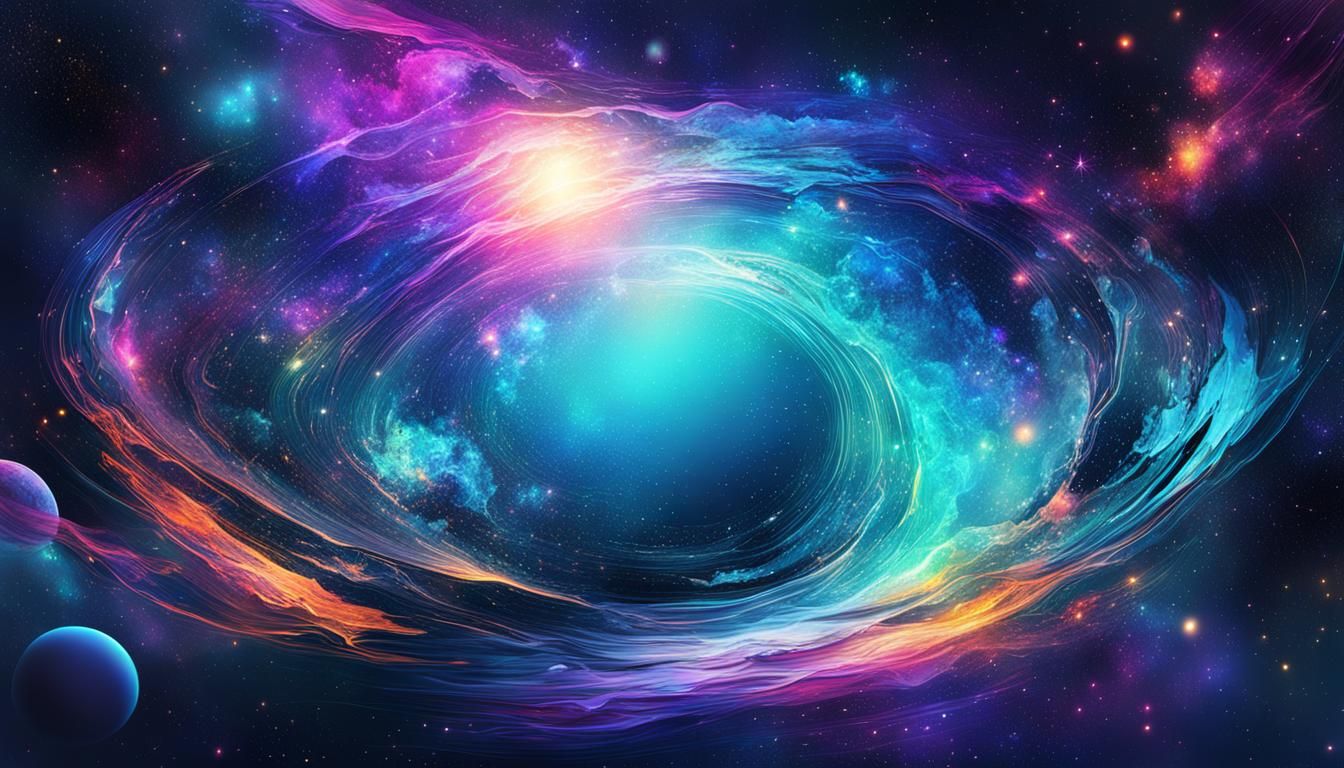 Space abstract background