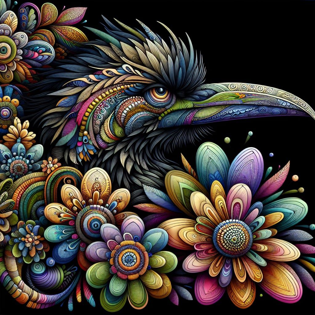 Strange bird