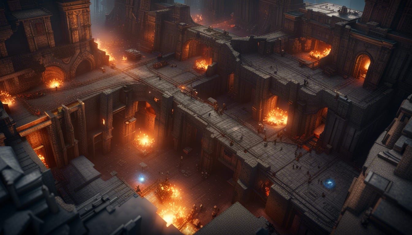 Forge - Dungeon layout