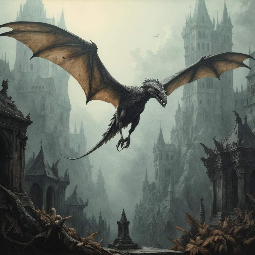 a wyvern