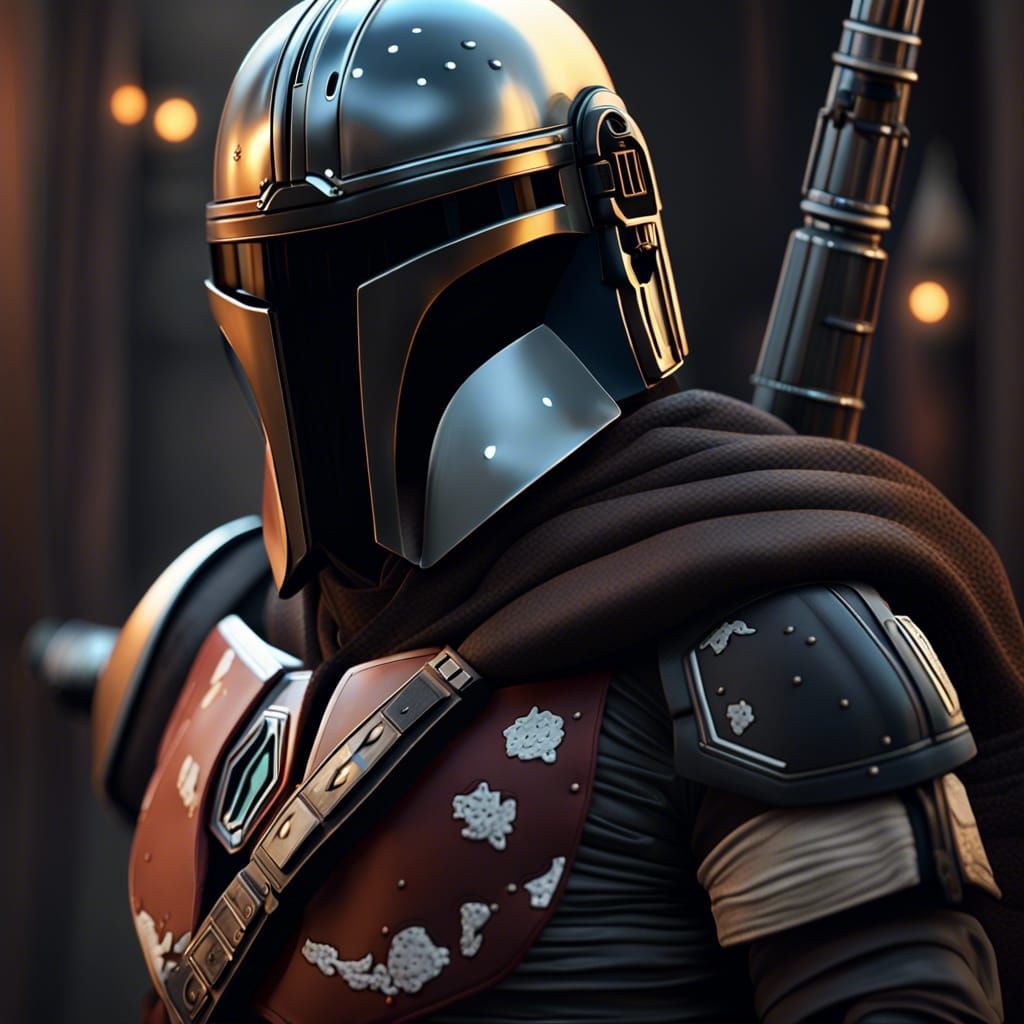 The Mandalorian - AI Generated Artwork - NightCafe Creator