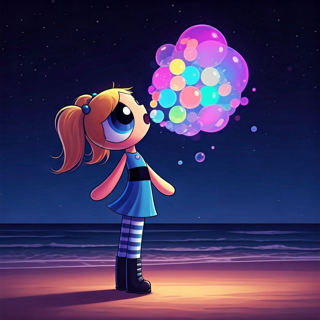 Bubbles learned Bubble ☆!