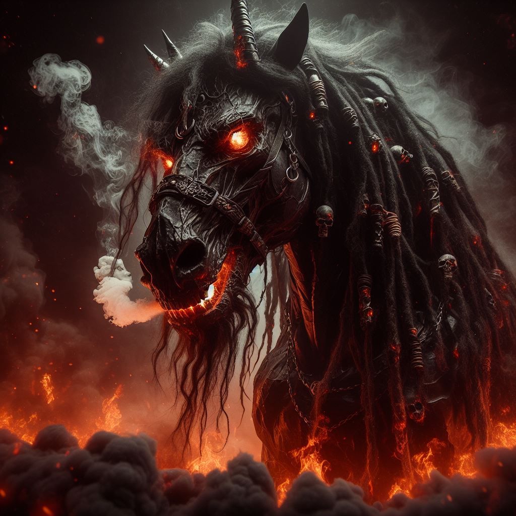 Captain Jack Sparrow's Horse.... if he had one