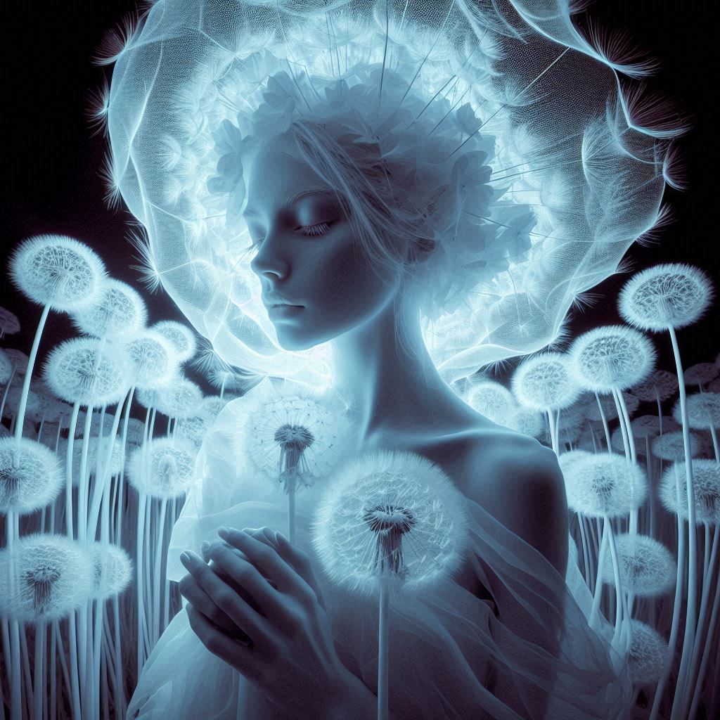 Ghostly Dandelions