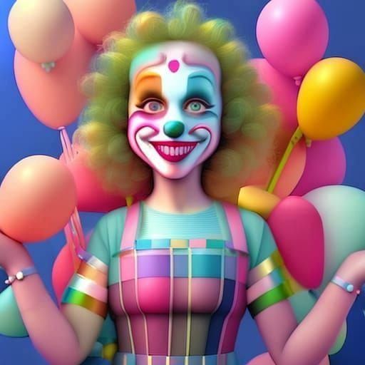 clown - AI Generated Artwork - NightCafe Creator