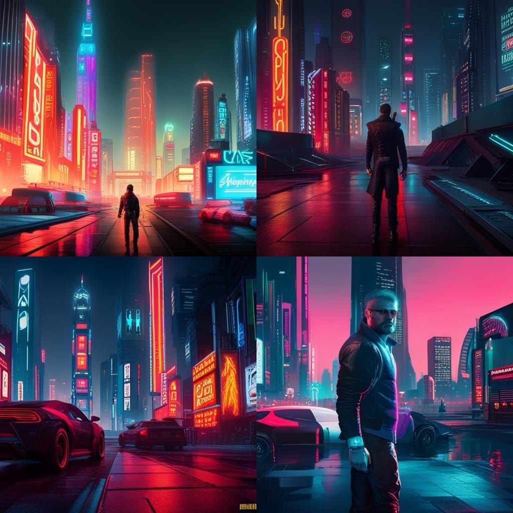 SDXL + Preset: Cyberpunk -1-