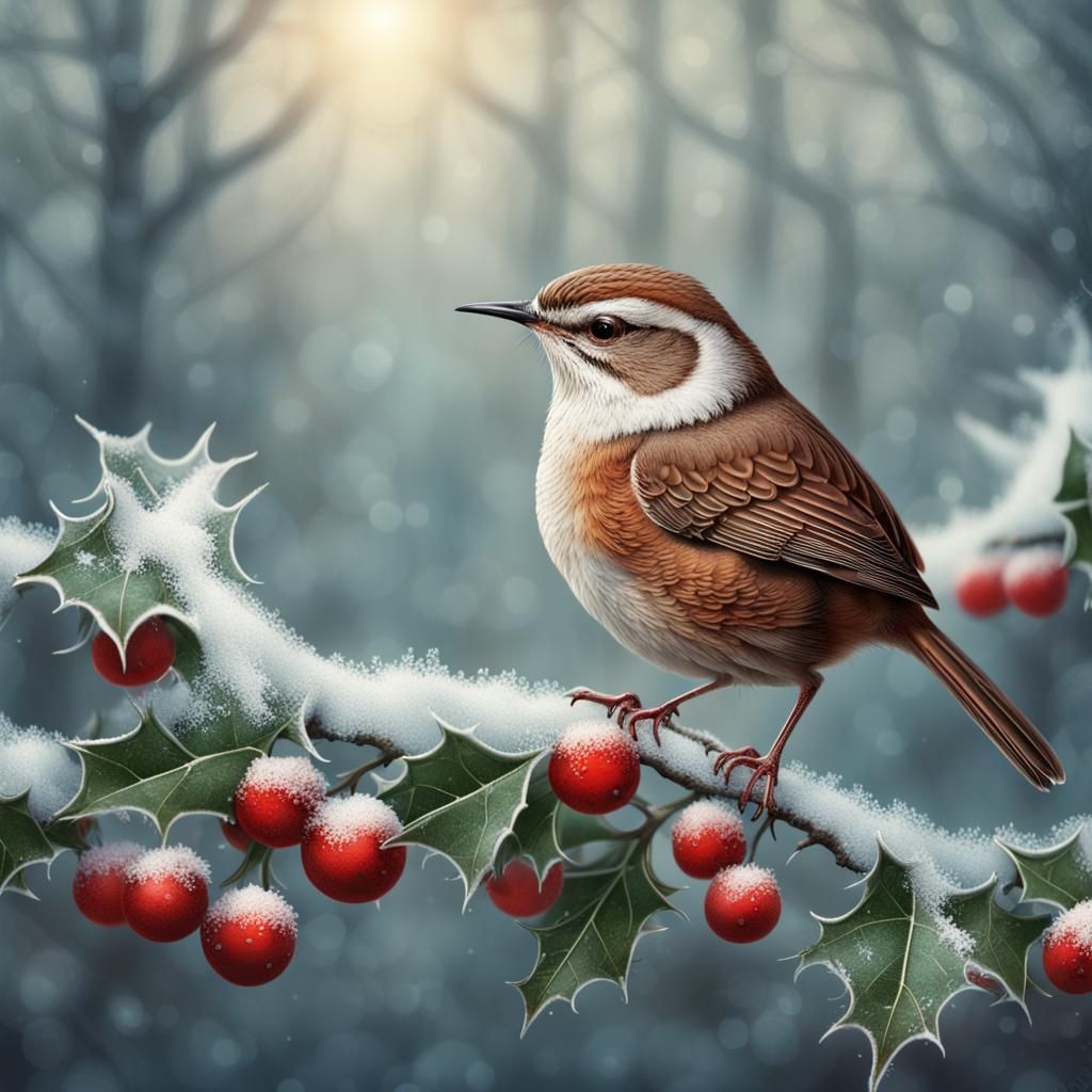 Holly Wren  by @MissVormt