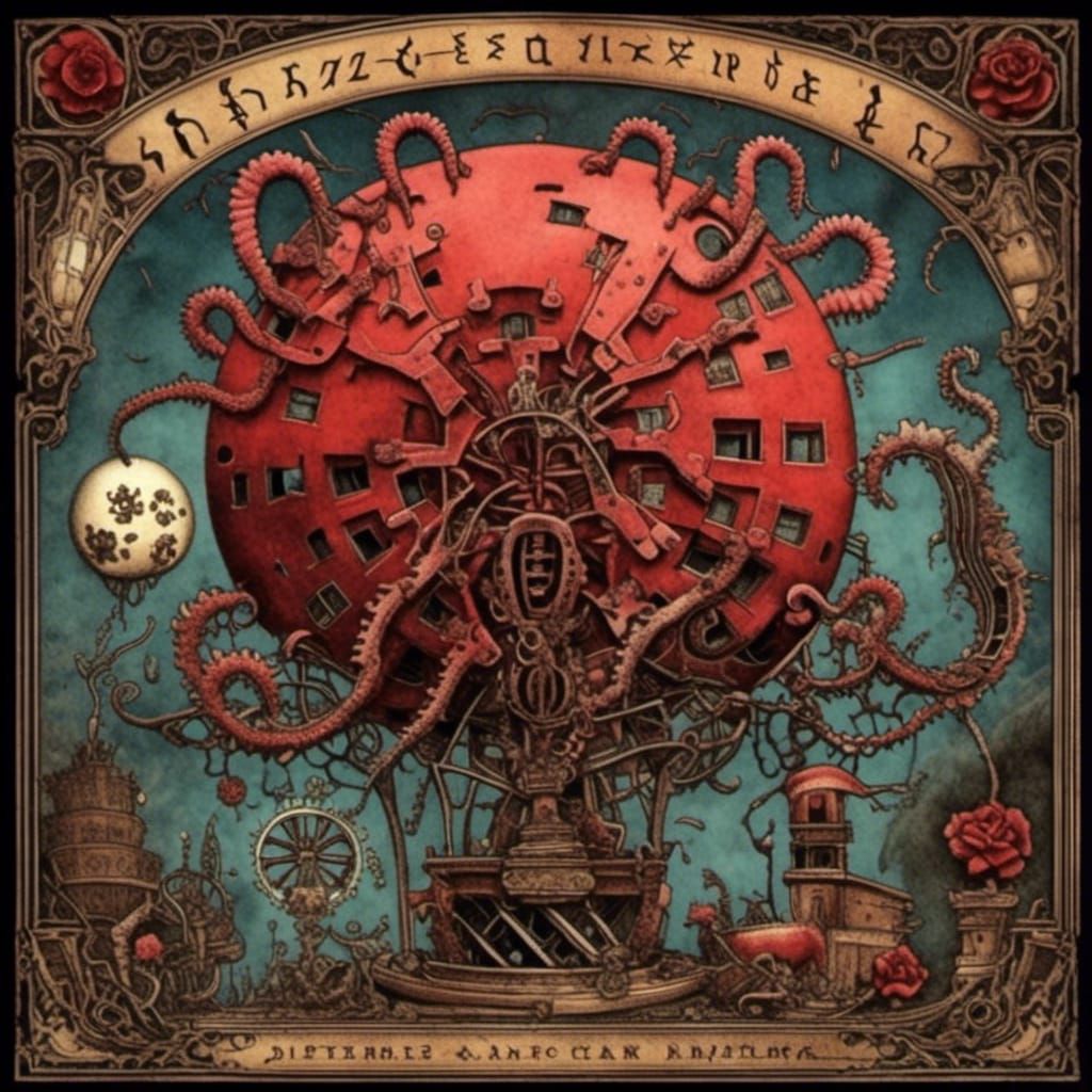 <lora:Nightmare Engine:1.0> Alien Carnival