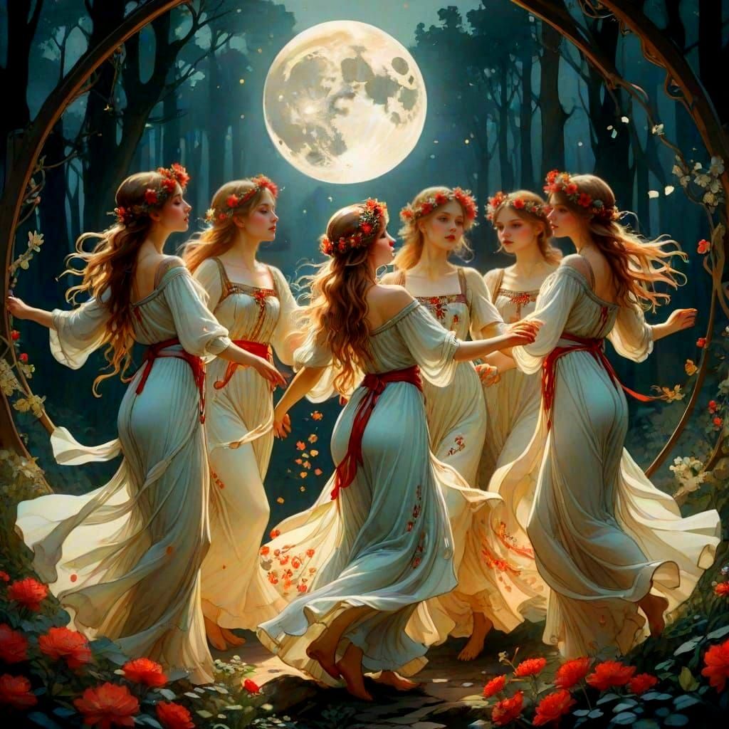  Pozemne Vile (Serbo-Croatian Faeries)- 1 like  by @Celtic_Heart