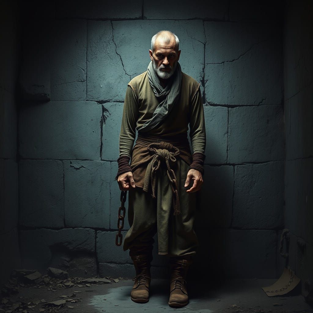 A Prisoner's Isolation in a Futuristic Cellblock