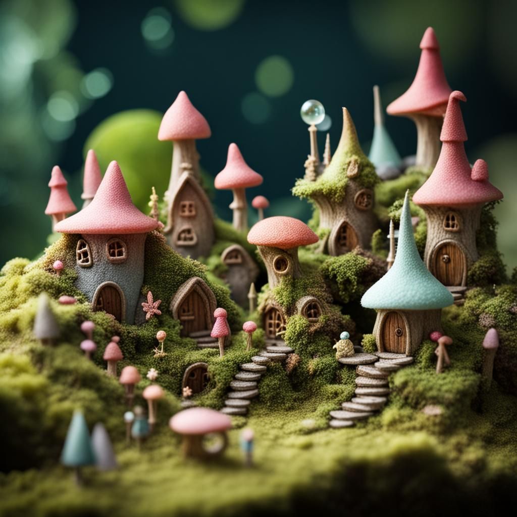 Fairy Village  by @Beep