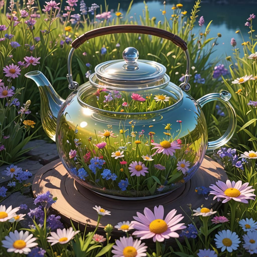 Wildflower meadow tea