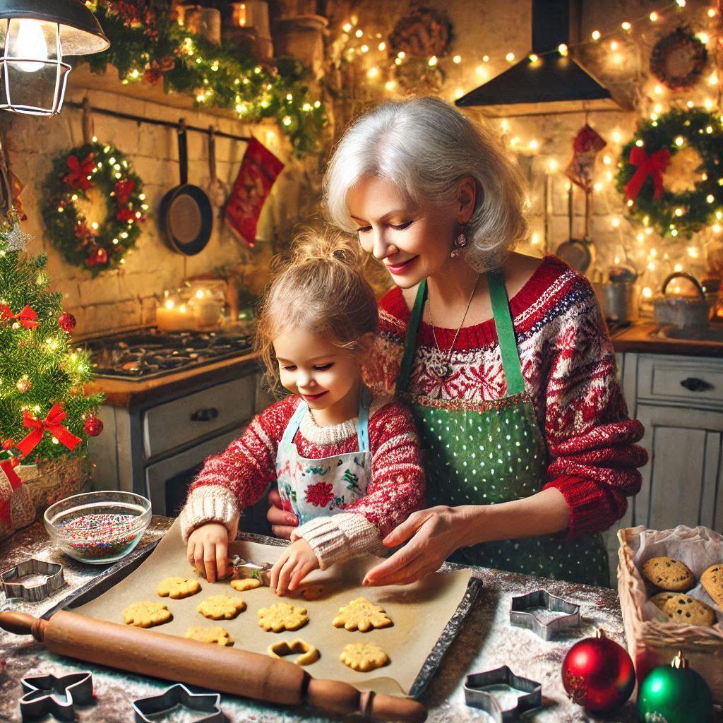 Cookies with Grandma