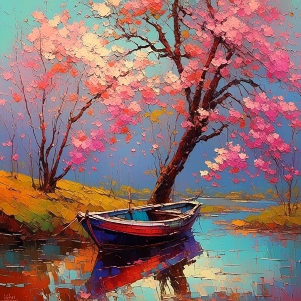 Impasto Landscapes