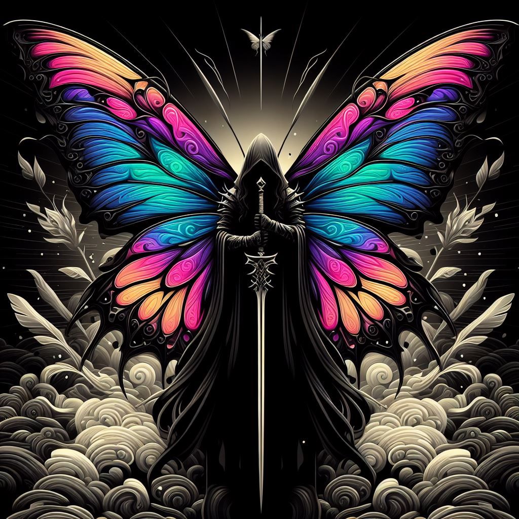 Butterfly Priestess of Death Series