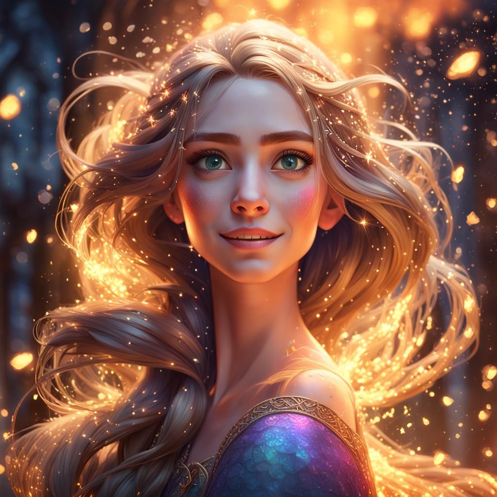 Tangled, like Rapunzel