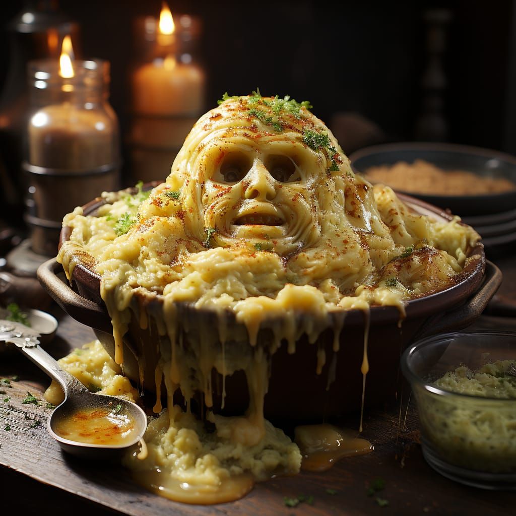 Daily Creepy #5 - Possessed Mashed Potatoes