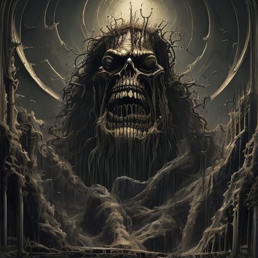 <lora:Scary Faces:1.0> We are not your kind horror Gustave D...