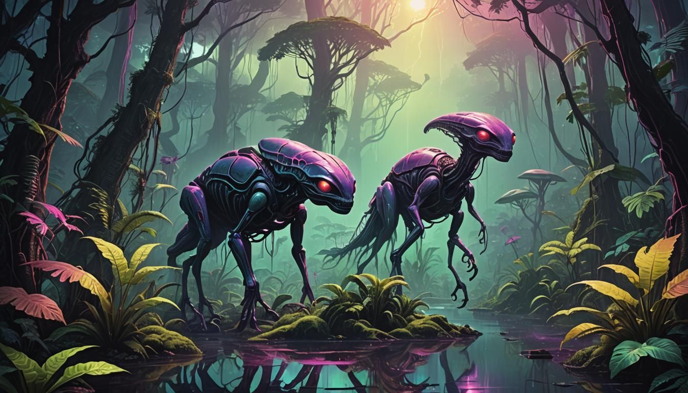 Alien rainforest