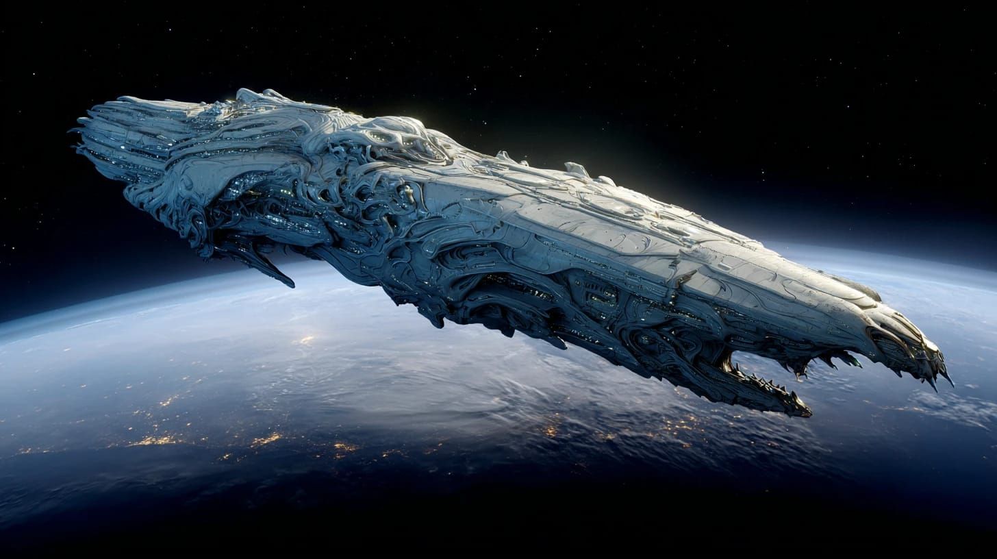 Advanced Alien Fleet Destroyer