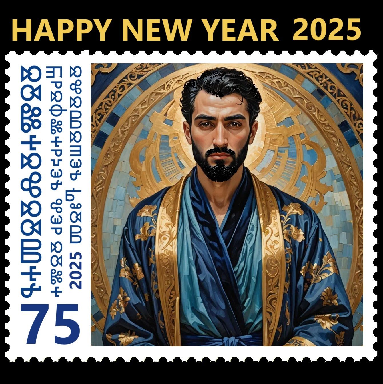 Happy New Year   2005  🩵  Bonne année    2025