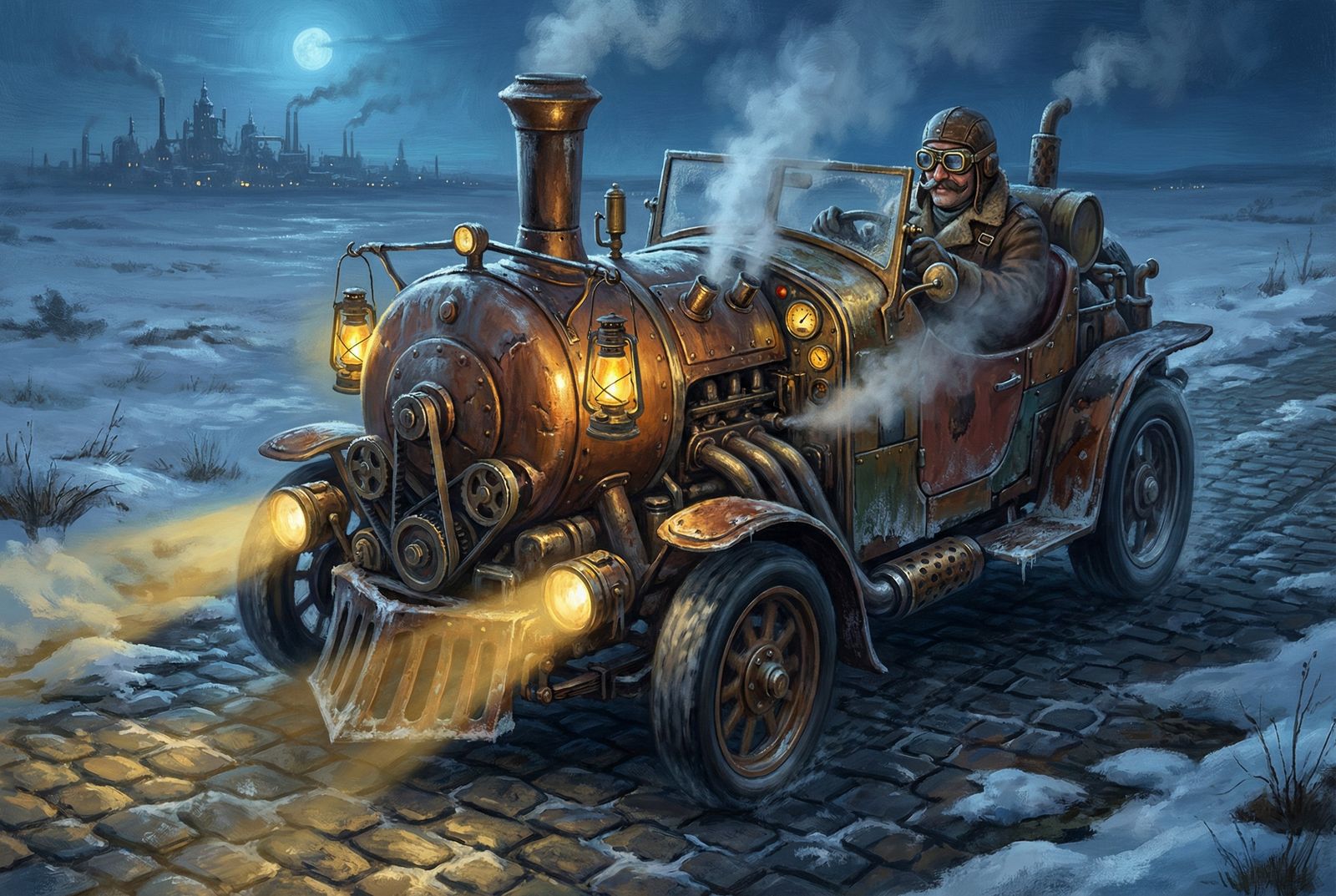 Steampunk Vehicle