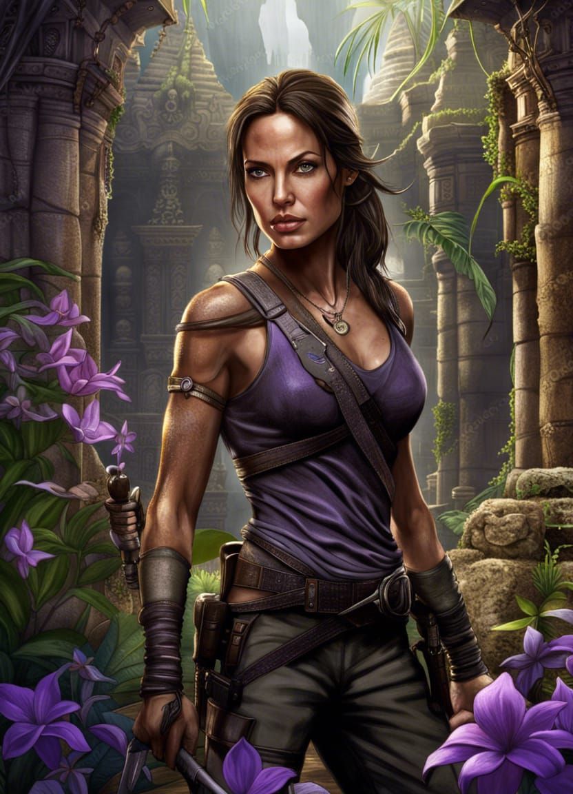 Lara Croft Tomb Raider Ai Generated Artwork Nightcafe Creator 2293