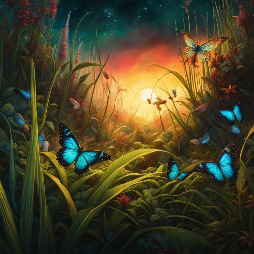 Into the Glowering AI Generated Artwork NightCafe Creator