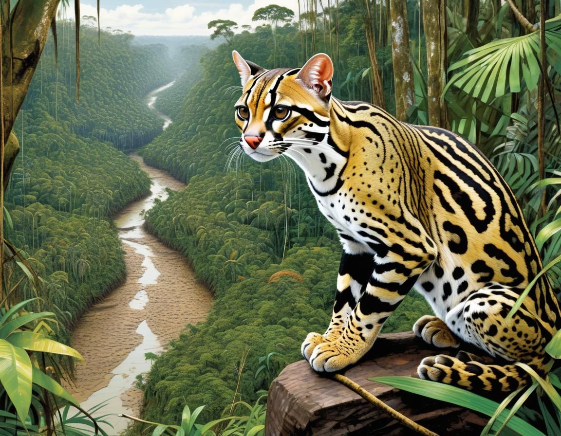 Ocelot best sale amazon rainforest