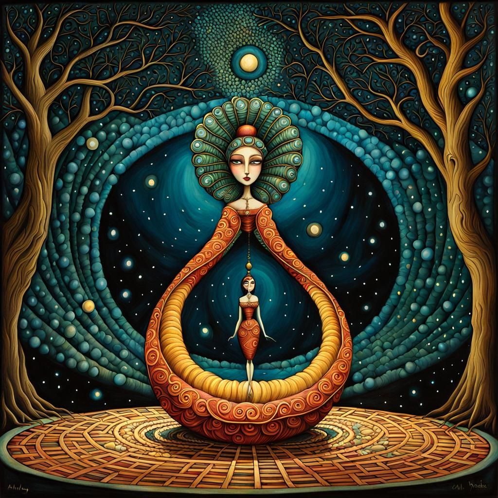 Grande Odalisque, inspired by Andy Kehoe