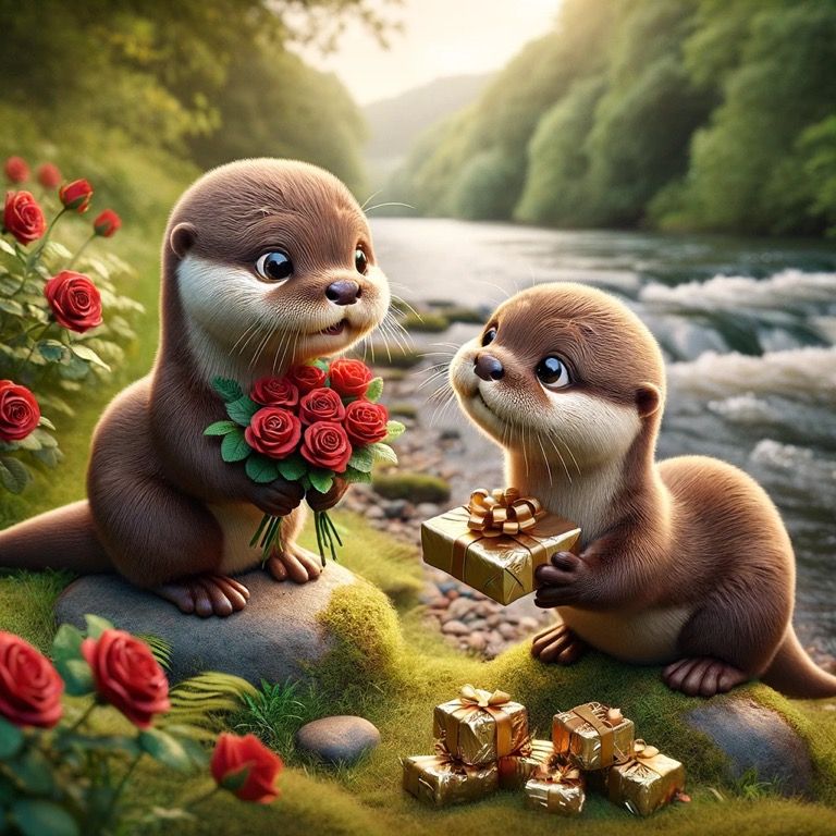 Valentines roses and chocolate